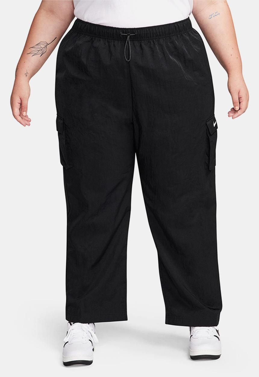 Nike - Plus Nike Sportswear Women's Woven Cargo Trousers - black/white
