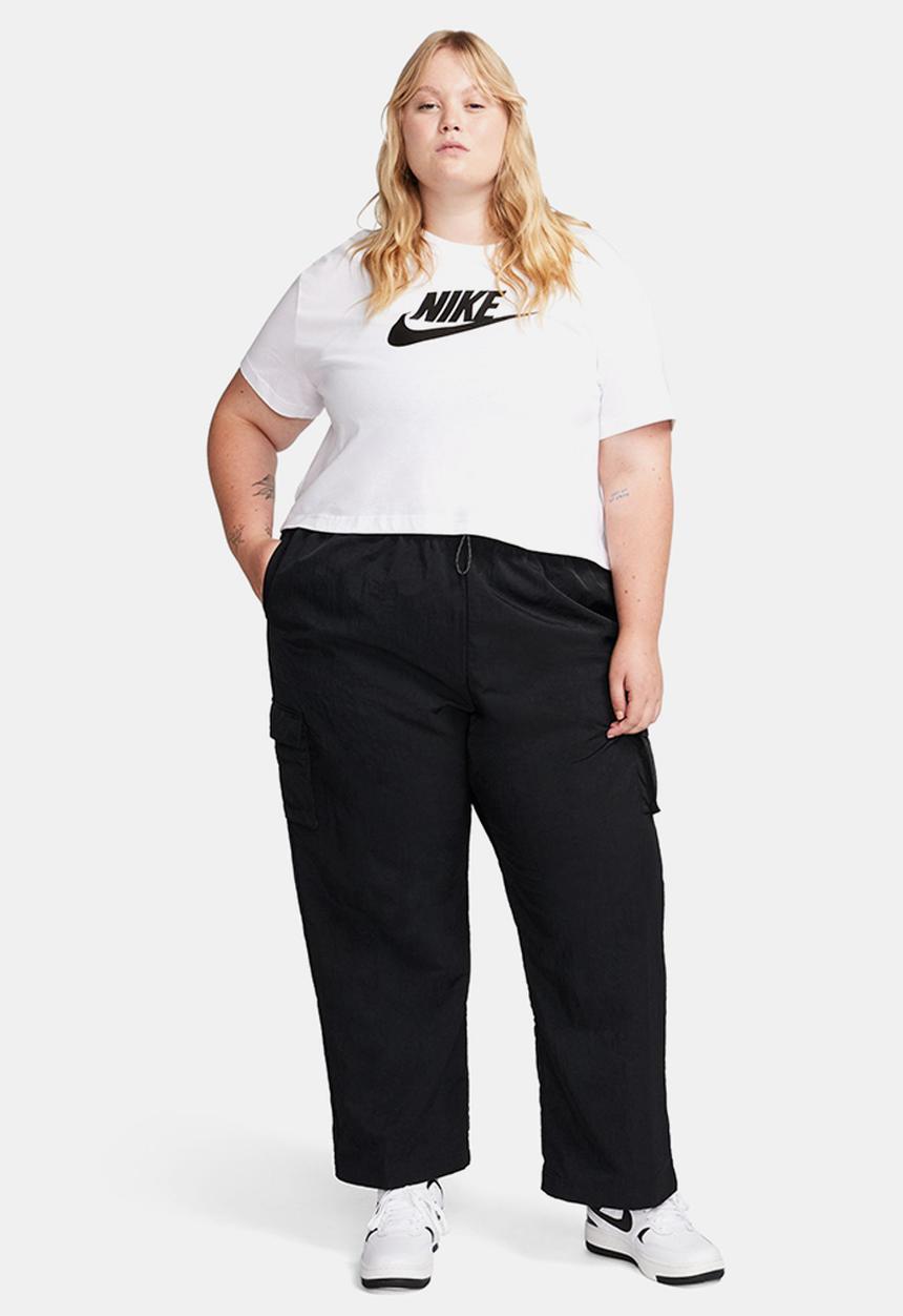 Nike - Plus Nike Sportswear Women's Woven Cargo Trousers - black/white