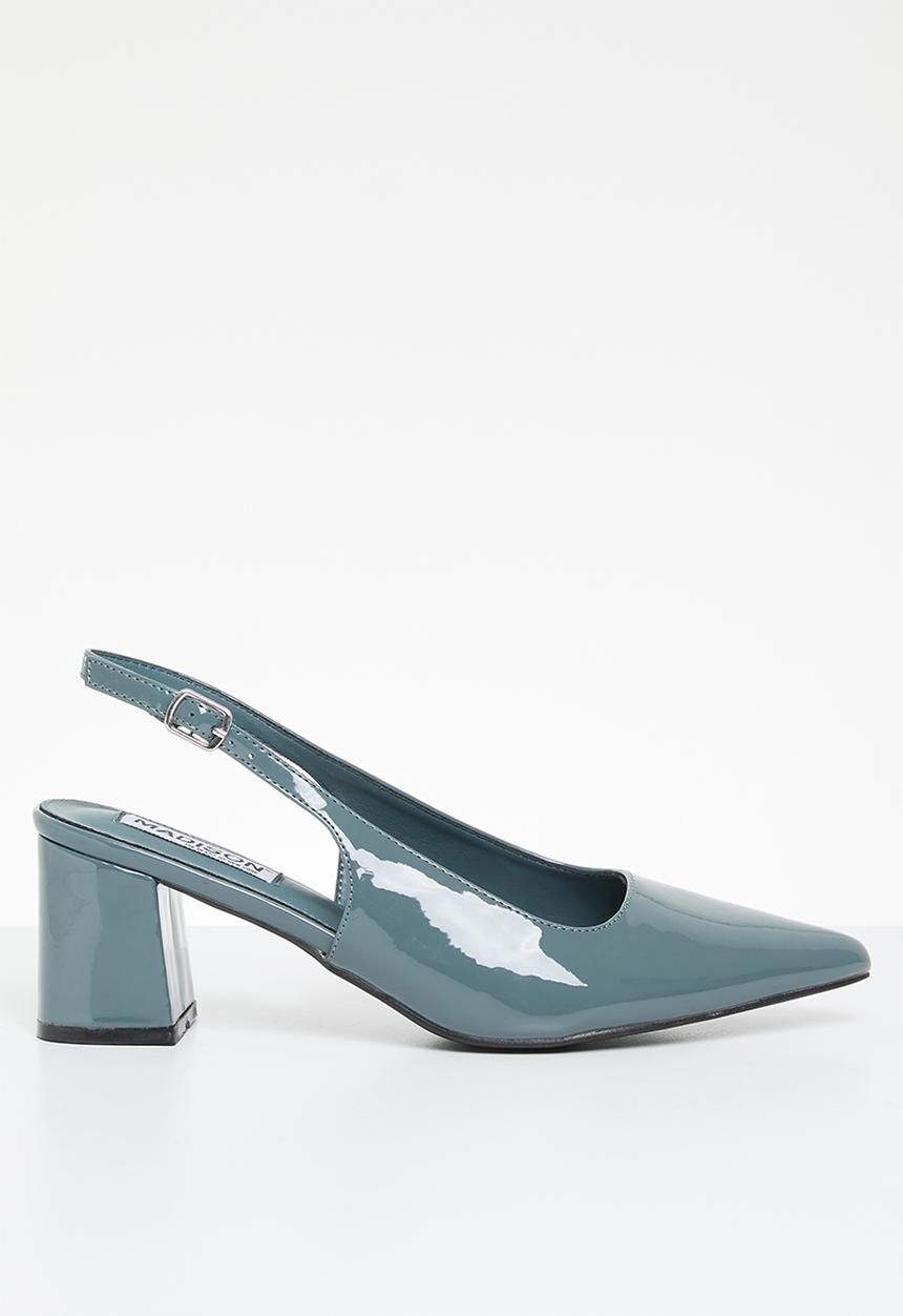 Madison® - Palmer slingback block heel - blue grey