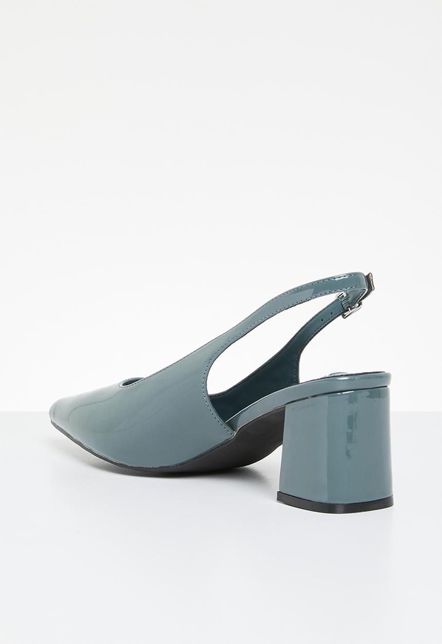Madison® - Palmer slingback block heel - blue grey