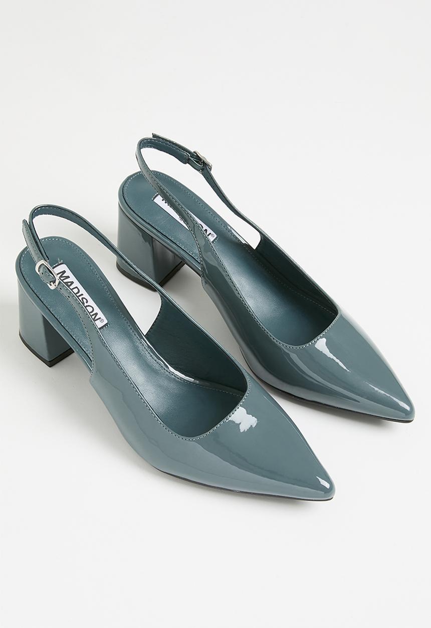 Madison® - Palmer slingback block heel - blue grey