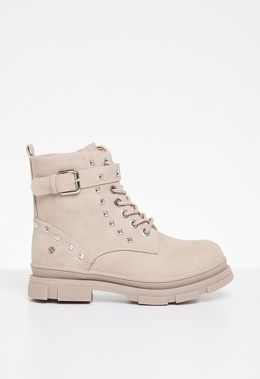 Bubblegummers - Calina hi-top boot - peach
