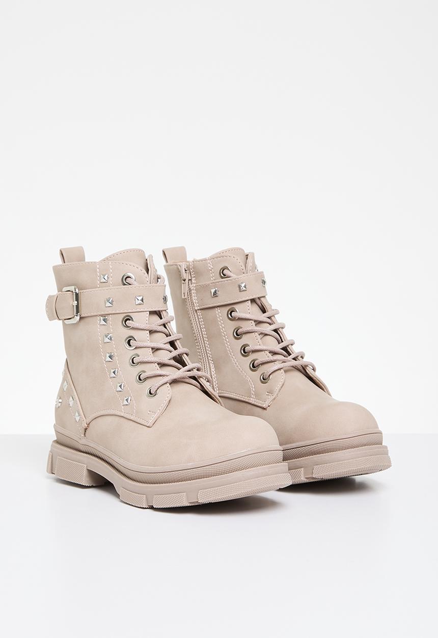 Bubblegummers - Calina hi-top boot - peach