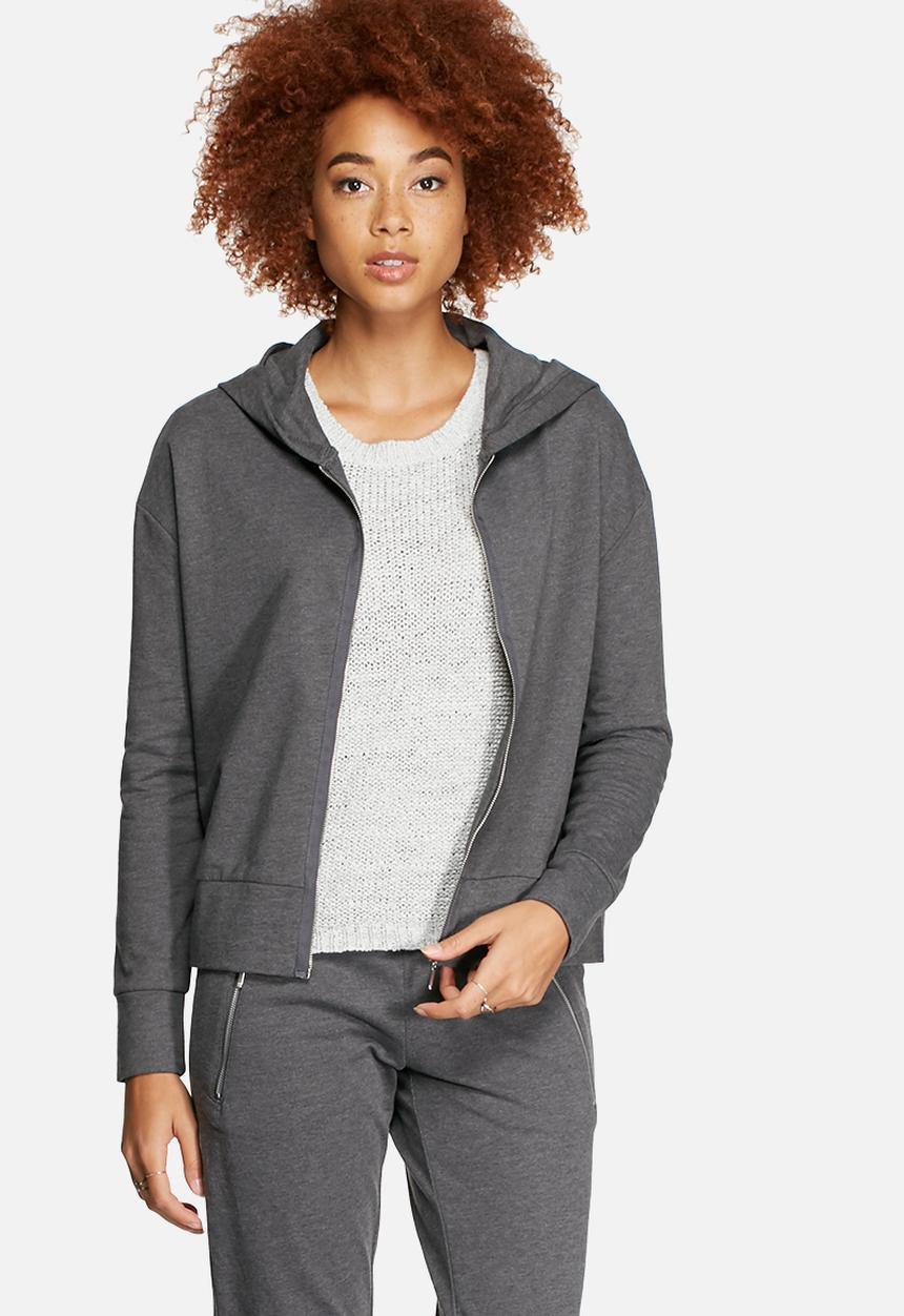 Jacqueline de Yong - Zippy Hooded Sweat