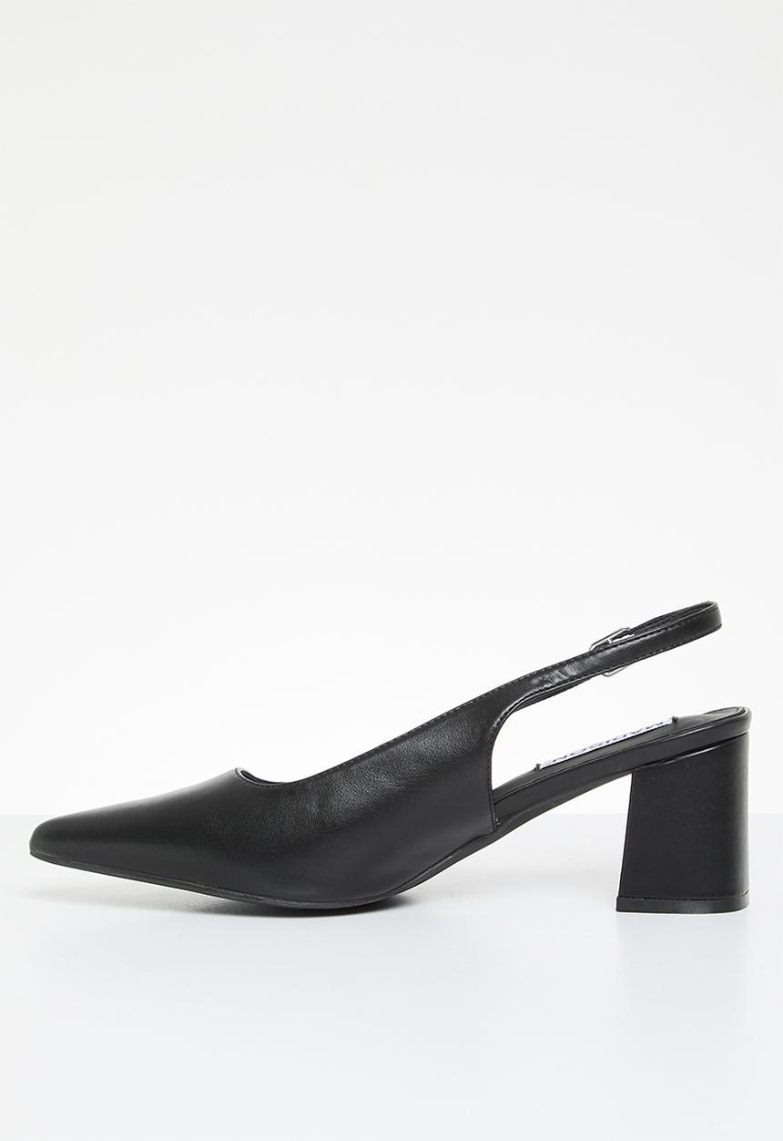 Madison® - Palmer slingback block heel - black