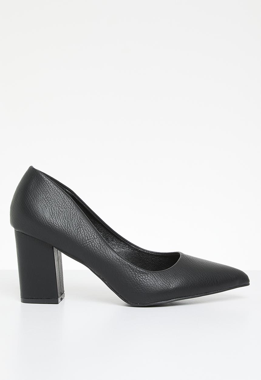 Madison® - Patricia block heel court - black