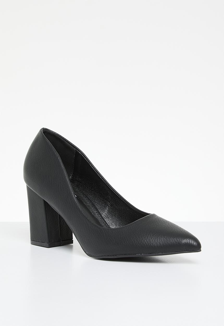 Madison® - Patricia block heel court - black