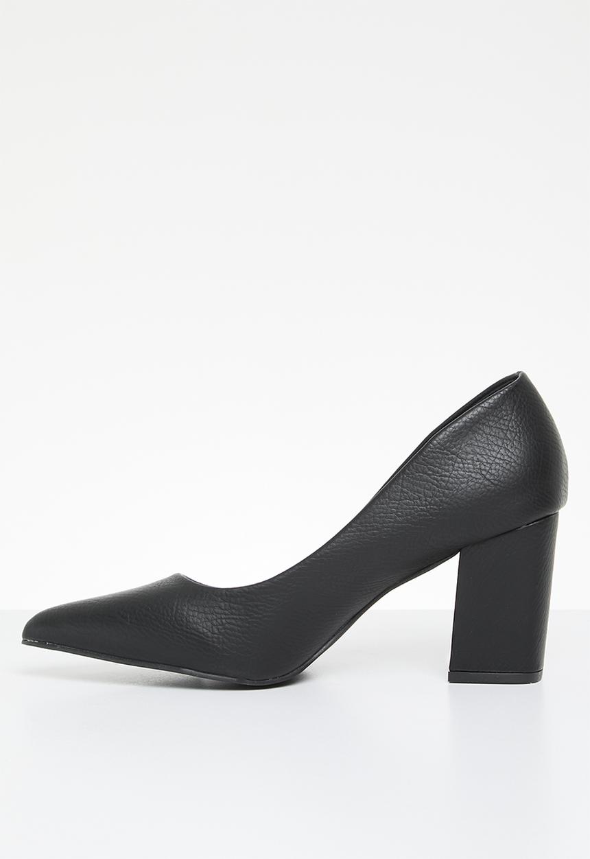 Madison® - Patricia block heel court - black