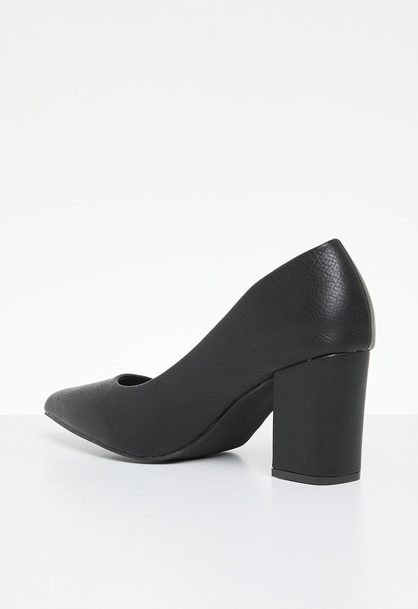 Madison® - Patricia block heel court - black