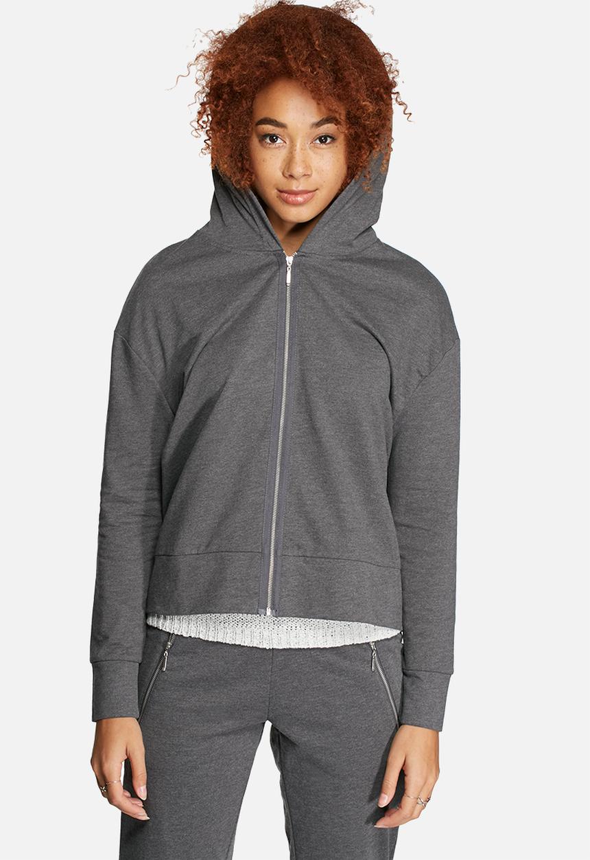 Jacqueline de Yong - Zippy Hooded Sweat