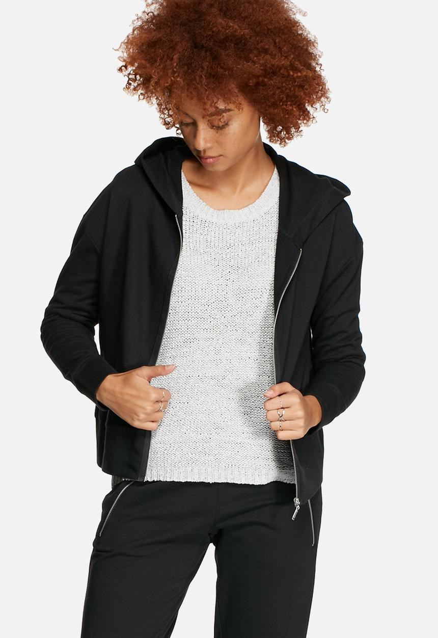 Jacqueline de Yong - Zippy Hooded Sweat