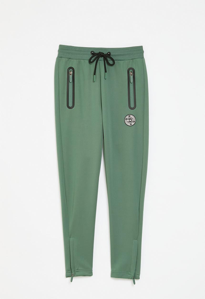 K-STAR 7 - Ghost boys trackpants - dark sage