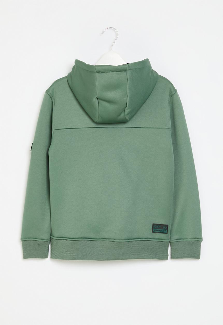 K-STAR 7 - Moe boys top - dark sage