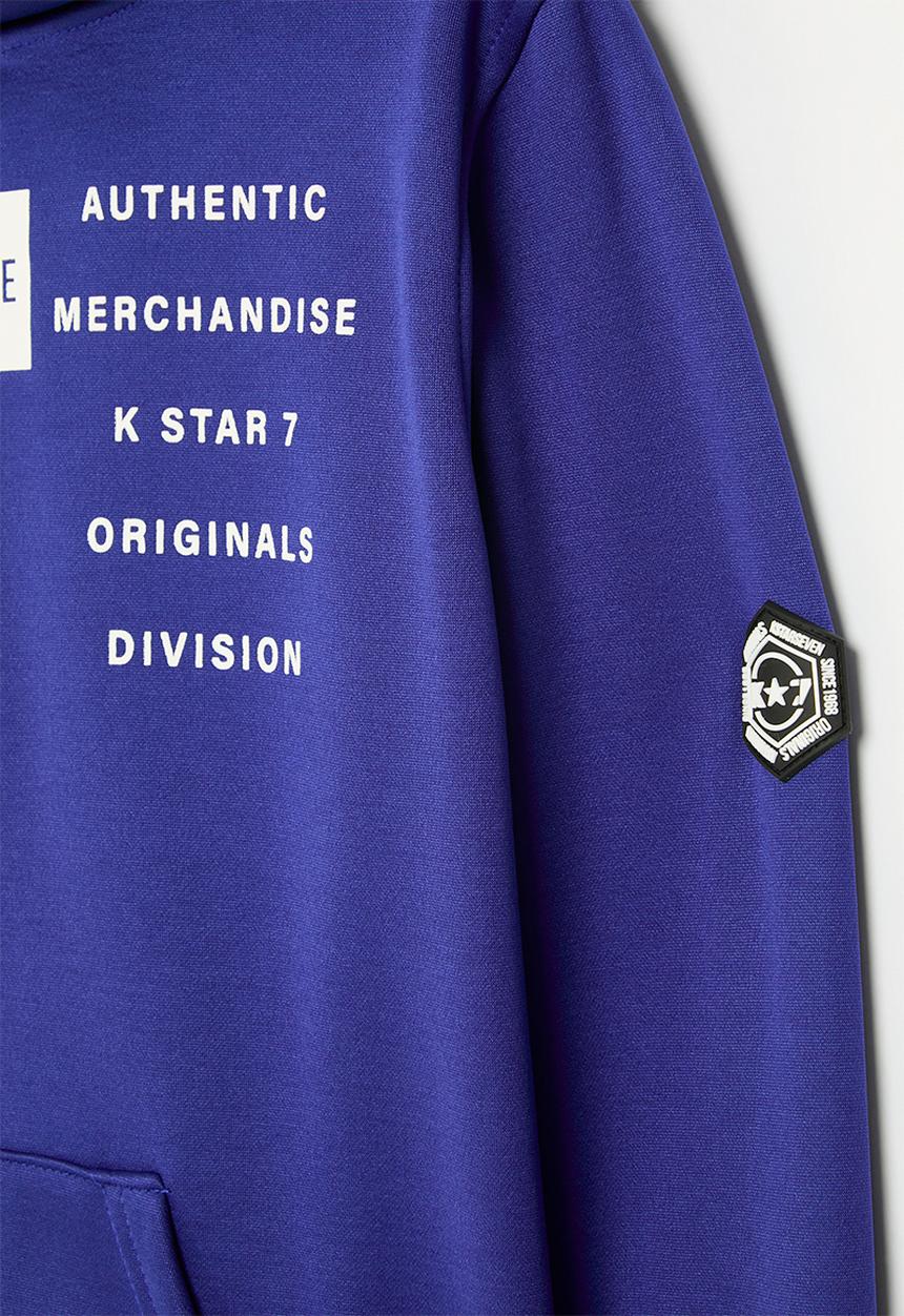 K-STAR 7 - Anthony boys top - deep royal