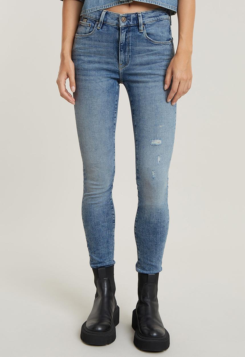 G-STAR - 3301 Skinny Wmn - sun faded blue donau