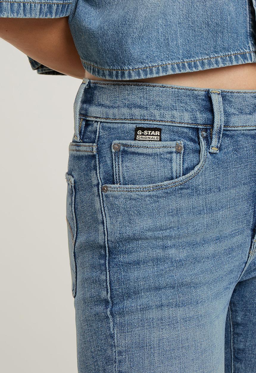 G-STAR - 3301 Skinny Wmn - sun faded blue donau