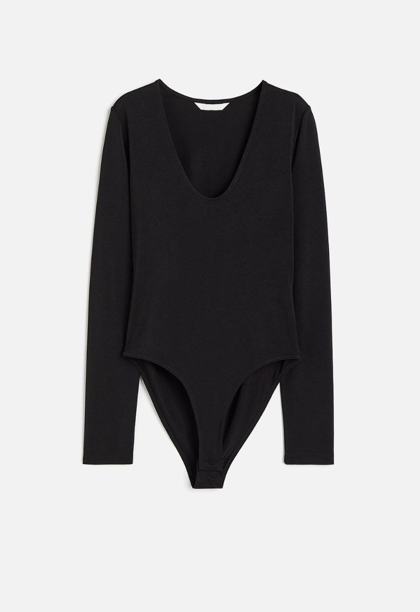 H&M - Jersey body - black