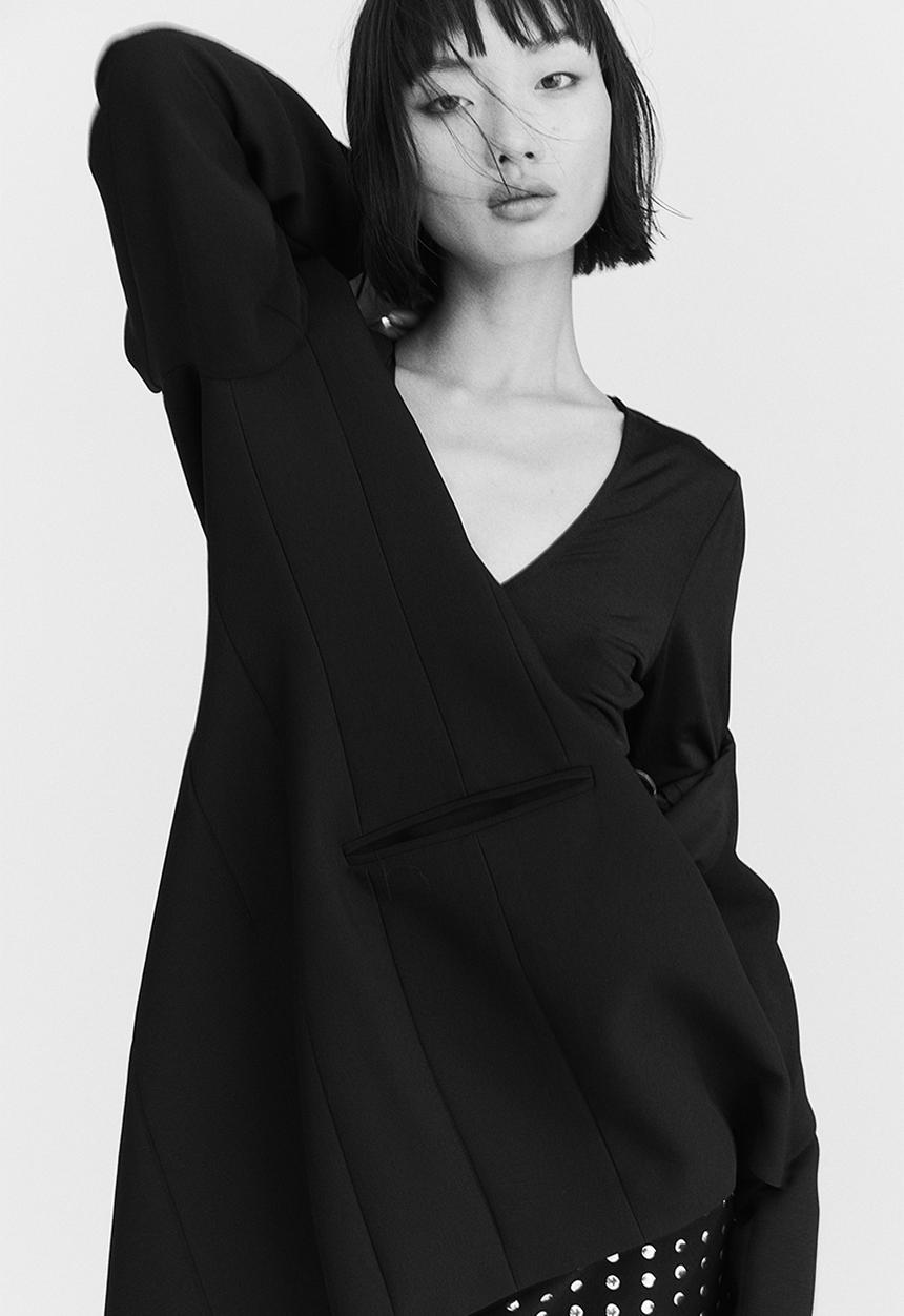 H&M - Jersey body - black