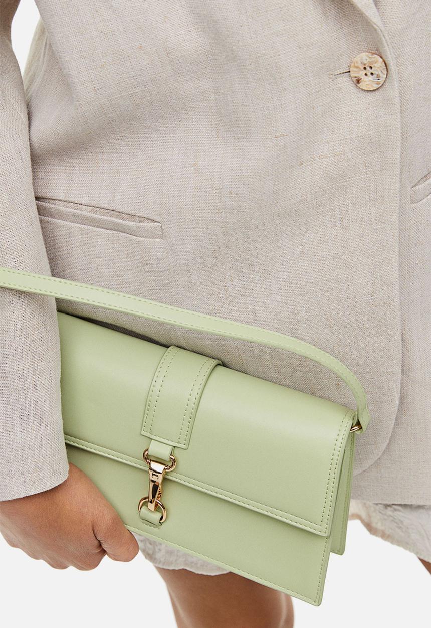 H&M - Small shoulder bag - light green