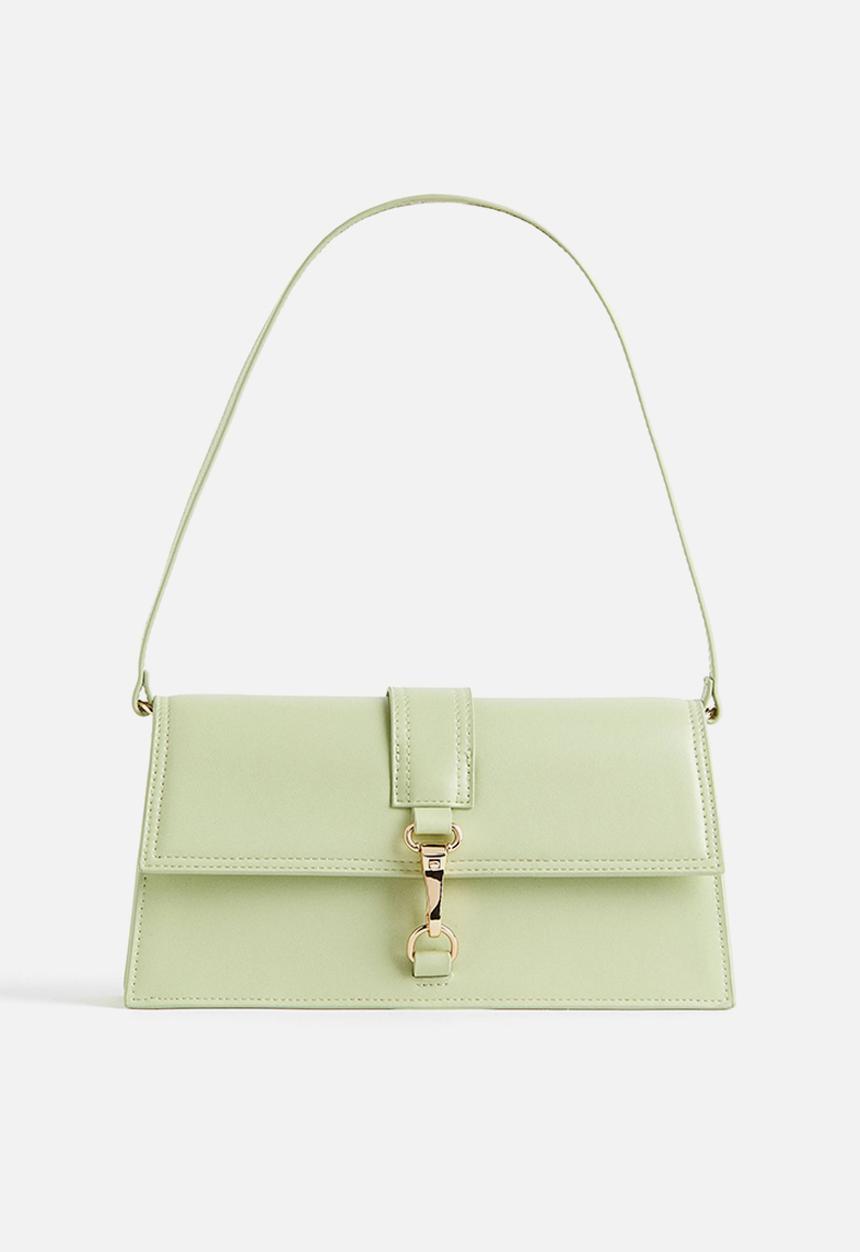 H&M - Small shoulder bag - light green