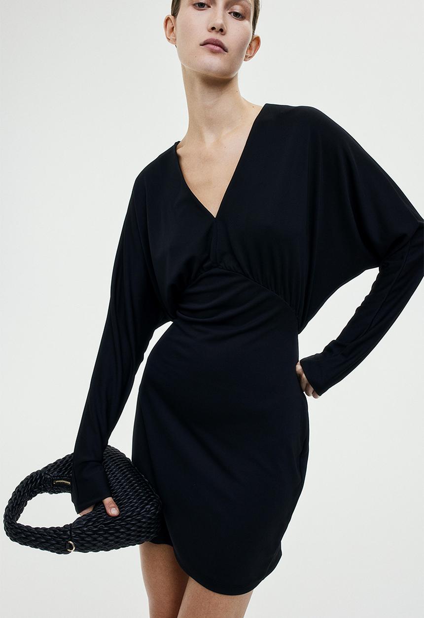 H&M - Jersey dress - black
