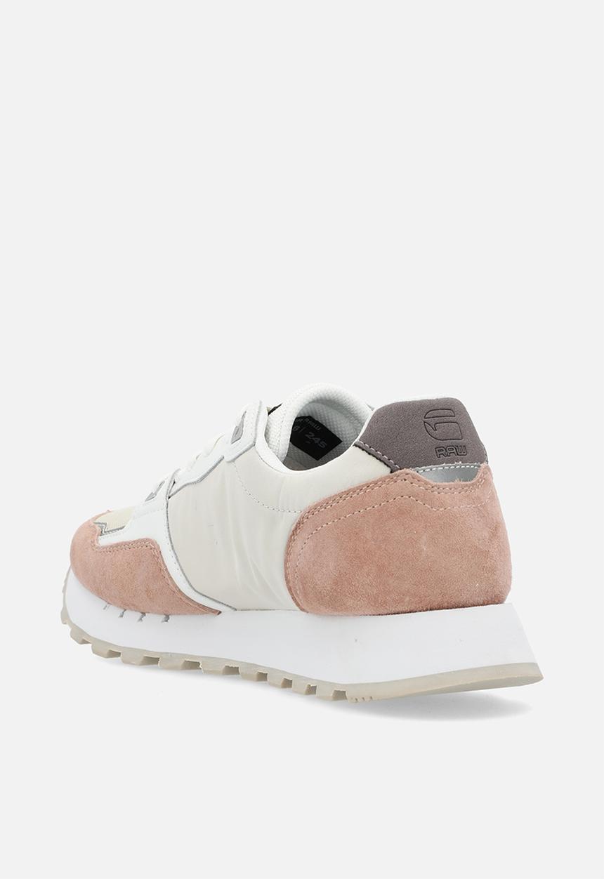G-STAR - Track II Blocked Suede Sneakers - Sand & Old Pink