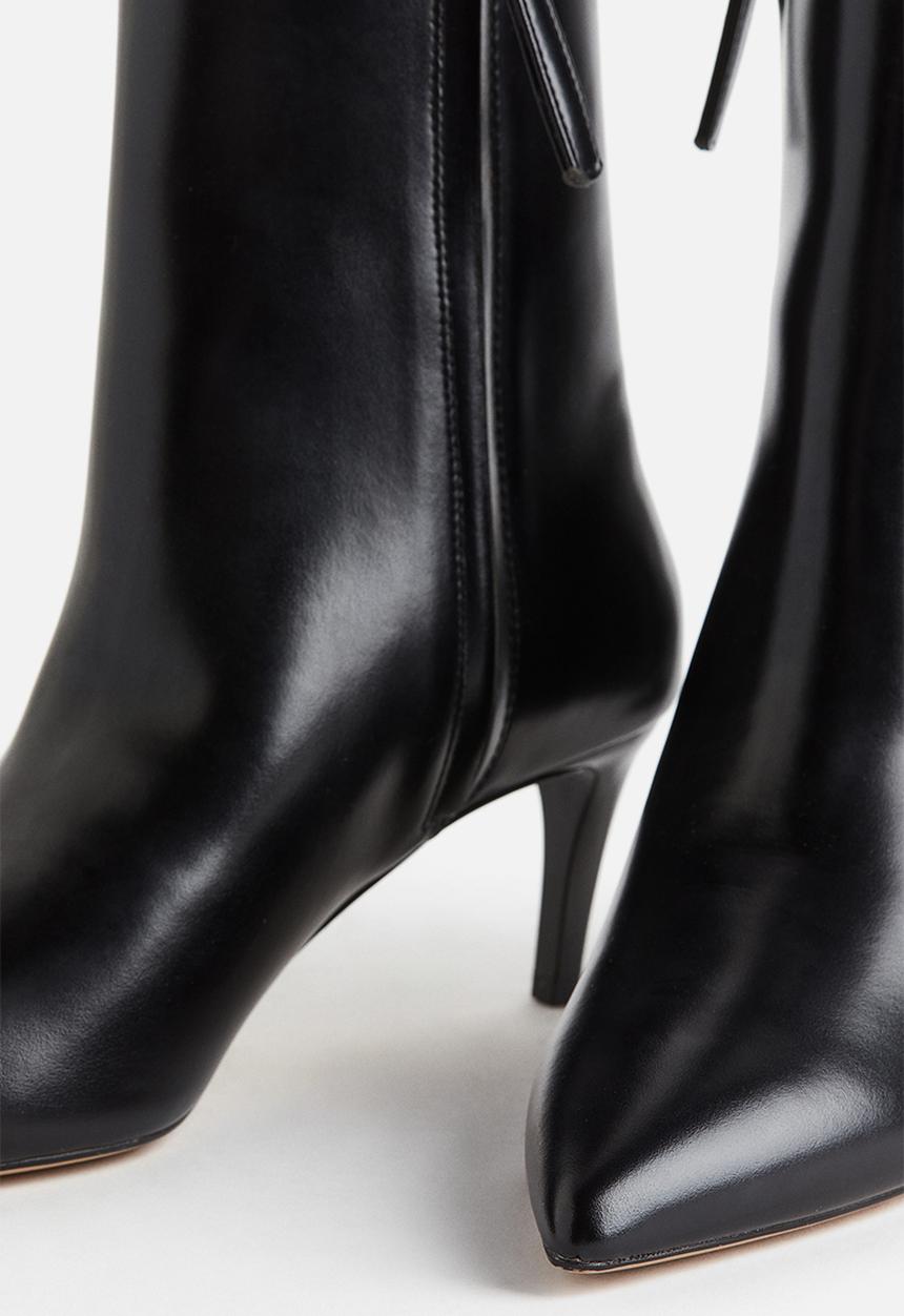 H&M - Heeled boots - black