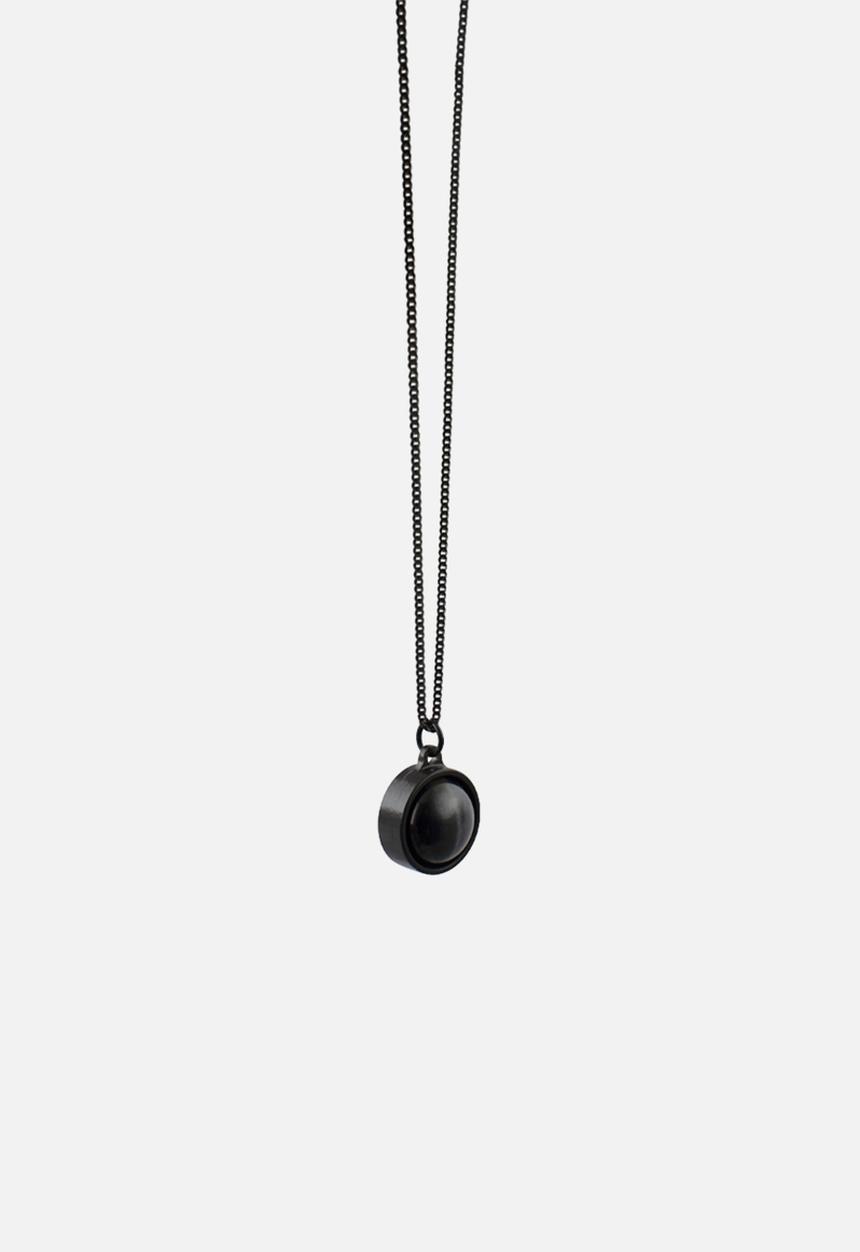 Dan Fuller Jewellery - Black Cased Black Tigers Eye Necklace