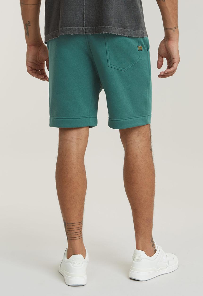 G-STAR - Premium core sw short Pacior sweat r - blue spruce