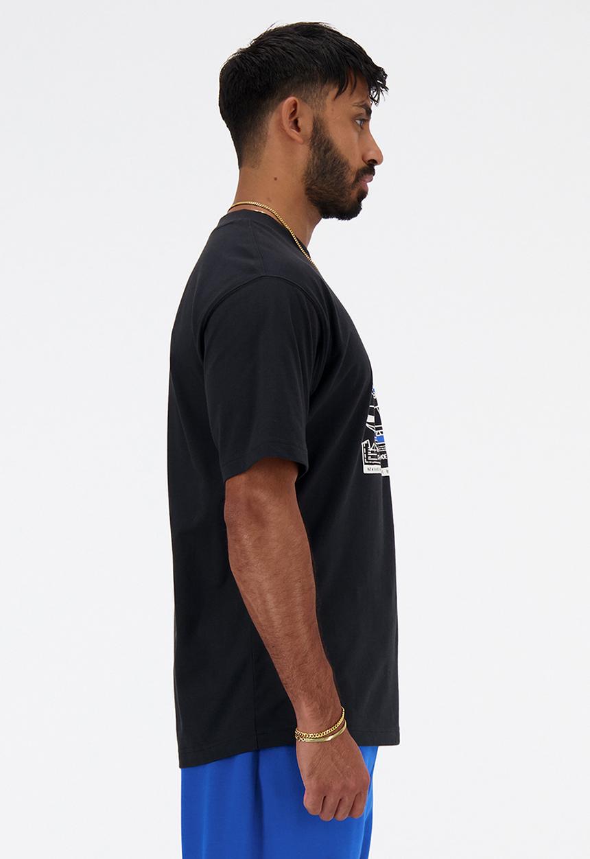 New Balance  - New Balance Ad Tee - Black