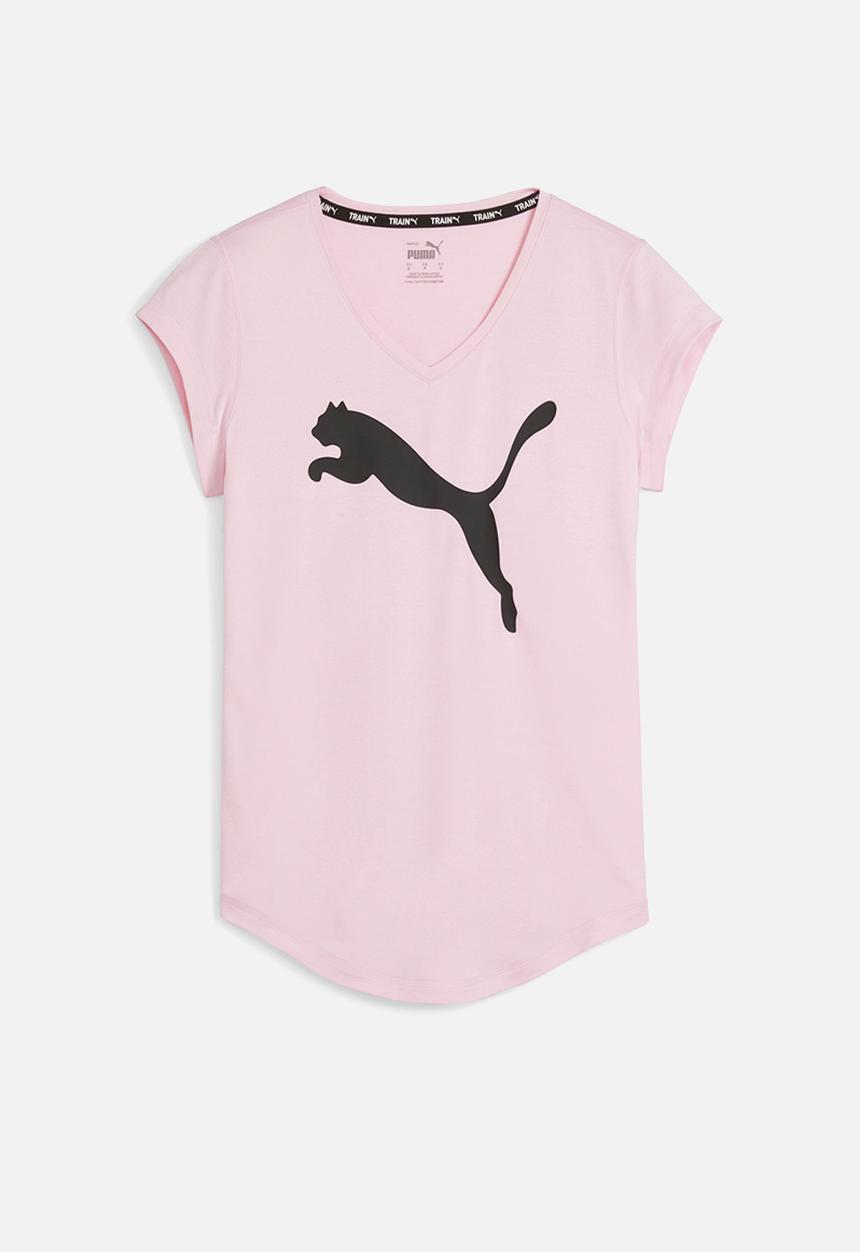 PUMA - Train Favorite Heather Cat Tee - Grape Mist