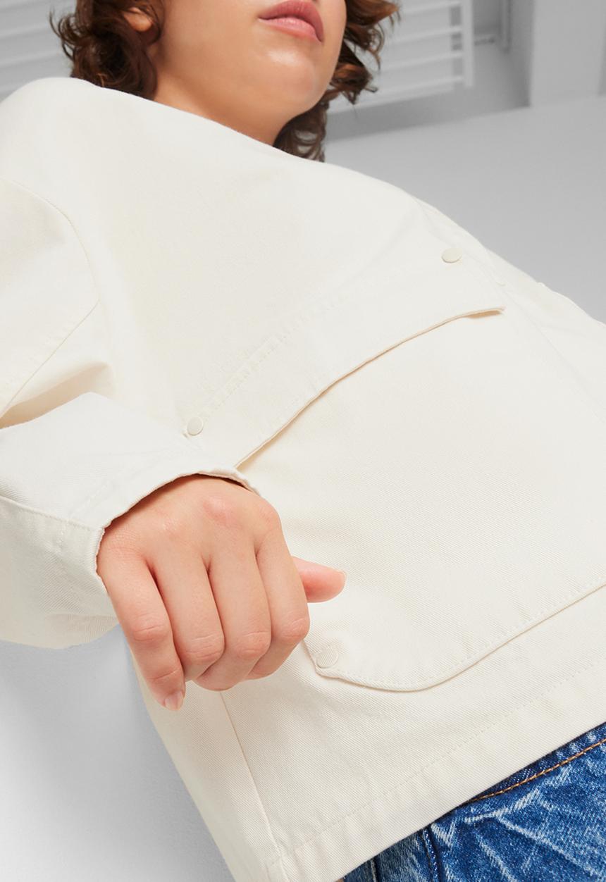 PUMA - Classics Shore Jacket - Frosted Ivory