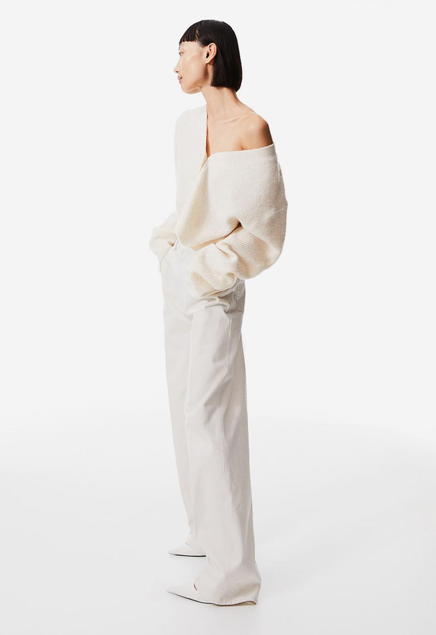 H&M - Short cardigan - cream