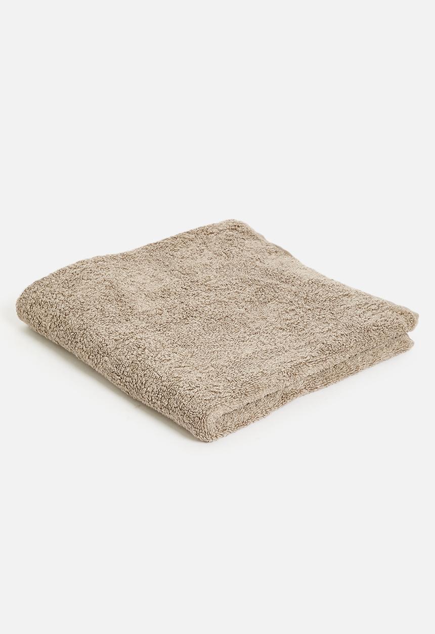 Bathroom Solutions - Lux towel set of 3 - taupe