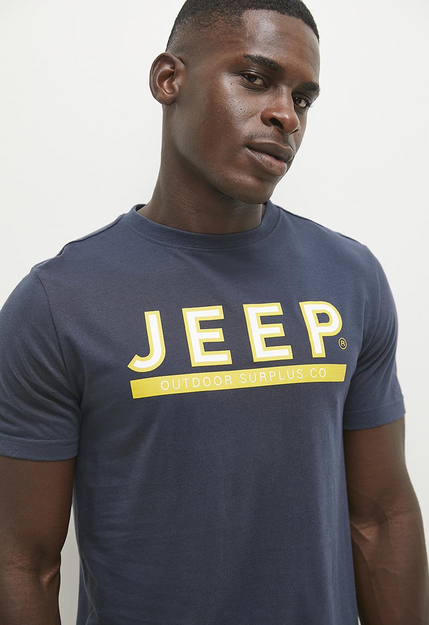 JEEP - Logo icon strong tee - true navy