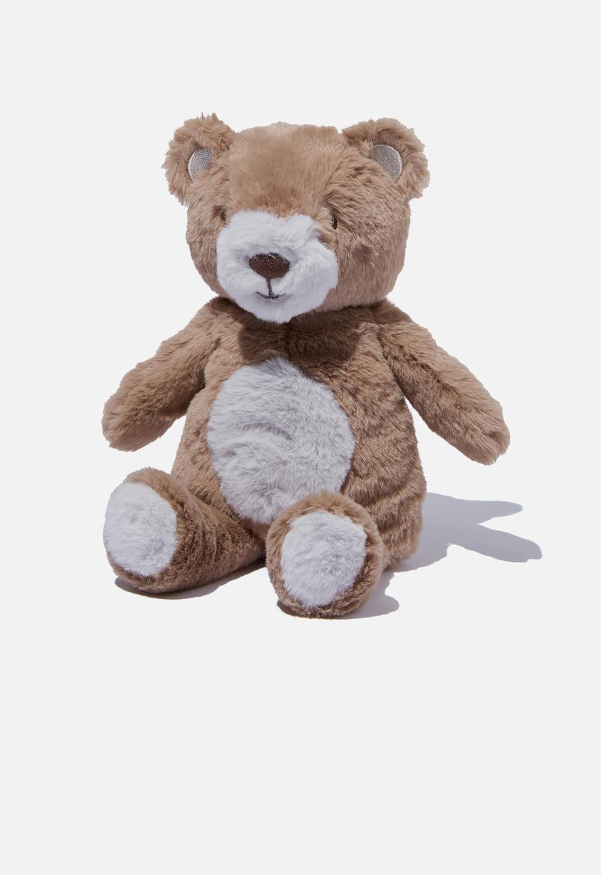 Cotton On - Baby snuggle toy - brown
