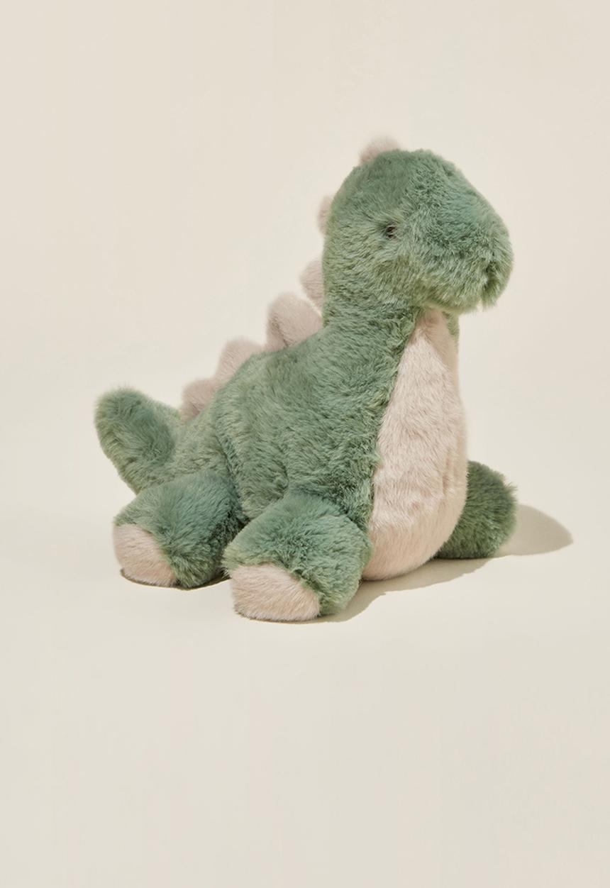 Cotton On - Baby snuggle toy - deep sage/stegasaurus