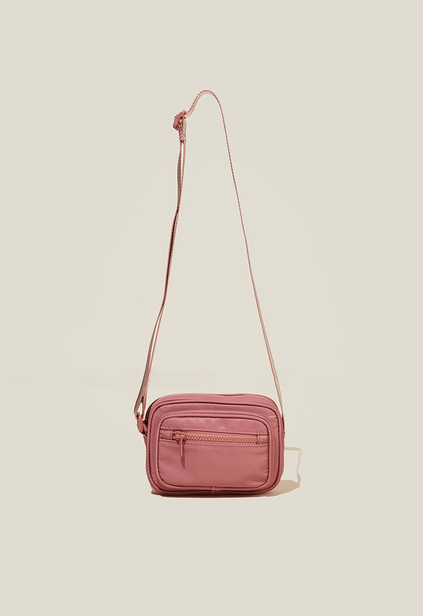 Cotton On - Ciara cross body bag - clay pidgeon/silver