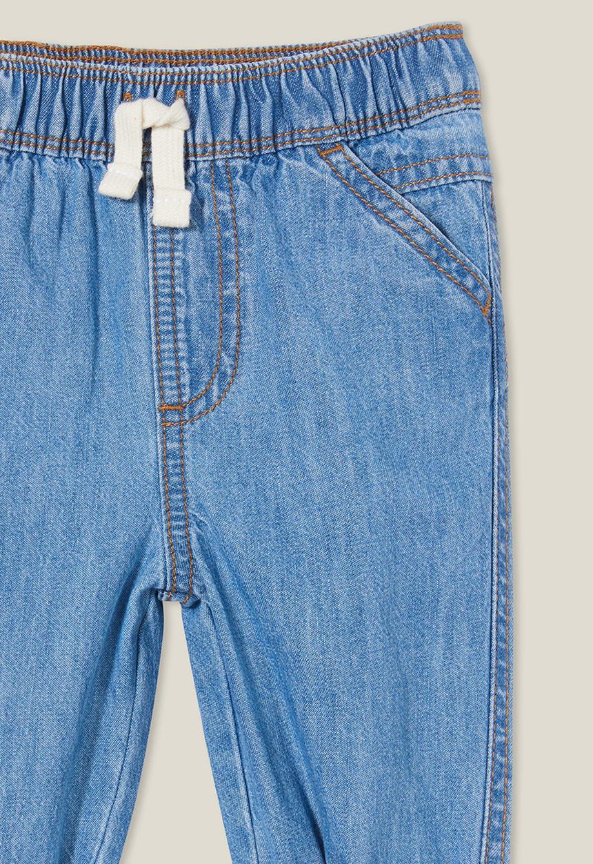 Cotton On - Jace relaxed pant - airlie light blue wash