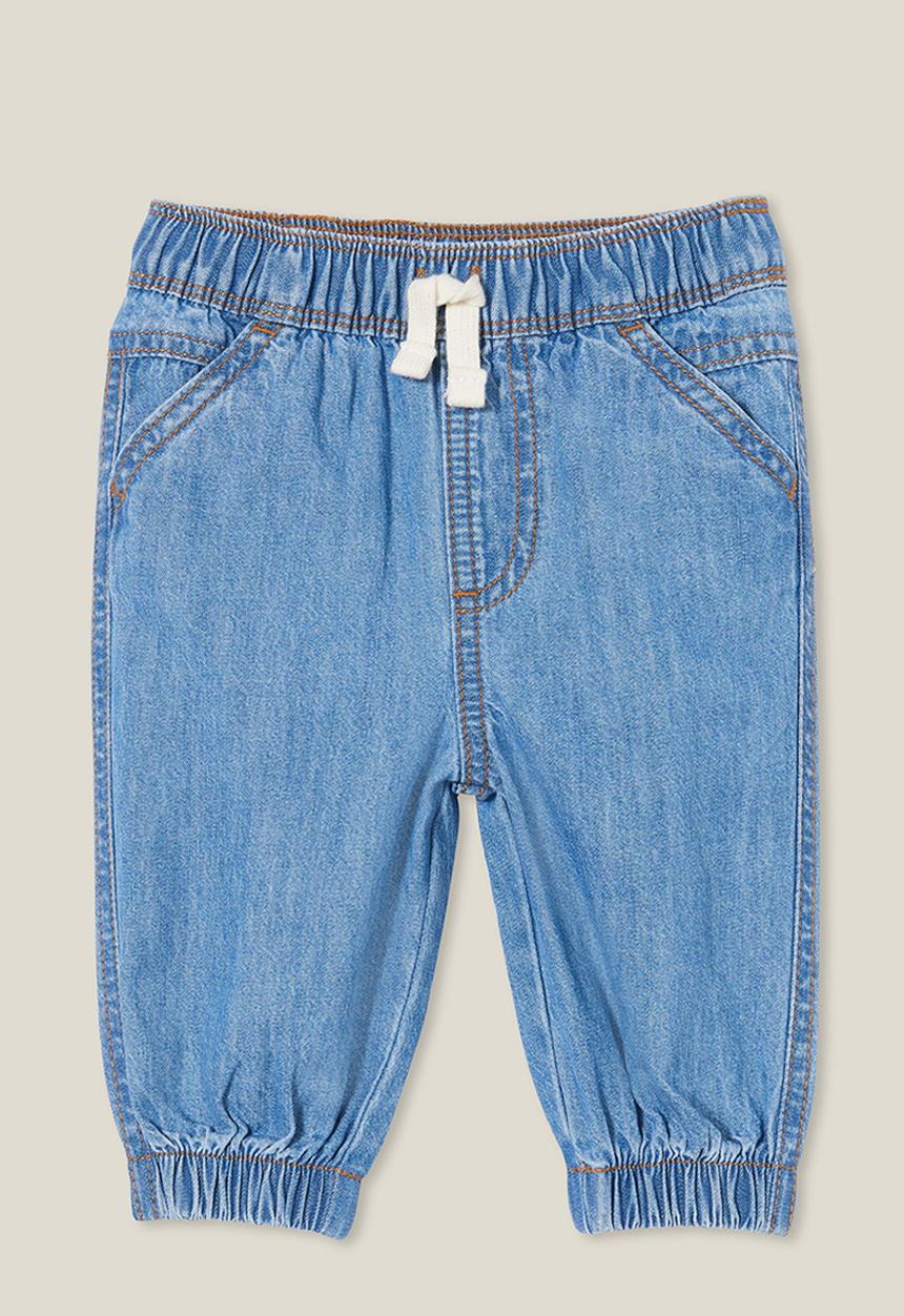Cotton On - Jace relaxed pant - airlie light blue wash