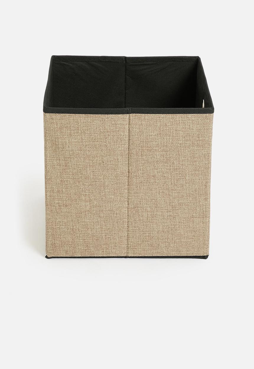 Storage Solutions - Folding storage bin large - brown