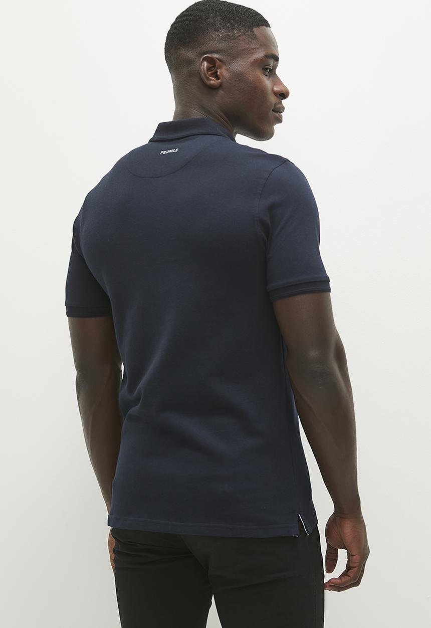Pringle of Scotland - Pringle austyn pima pique golfer - navy
