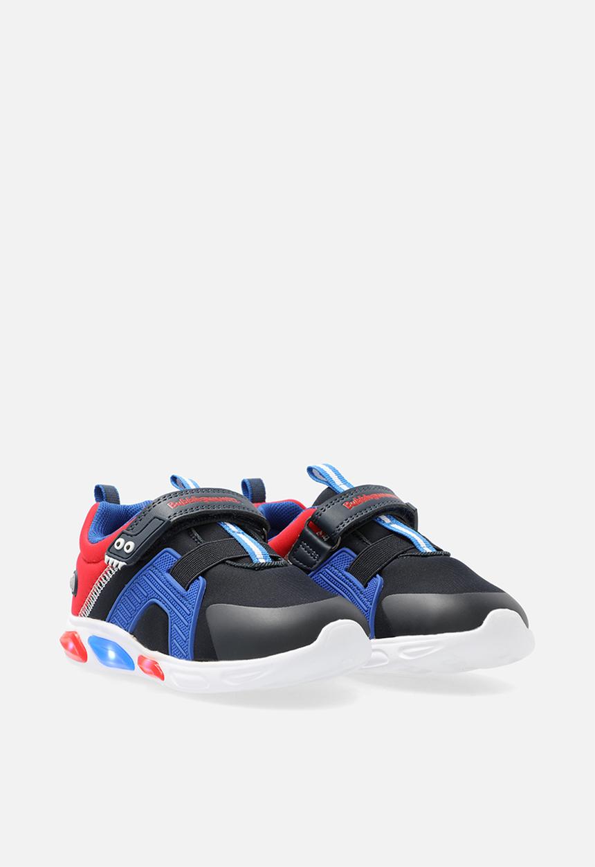 Bubblegummers - Stride light up sneakers - navy/red