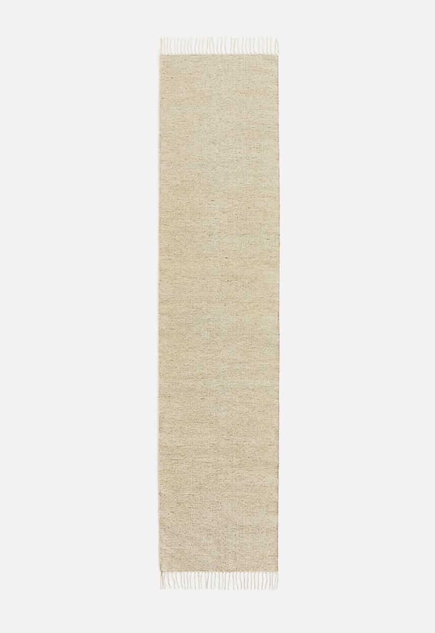H&M - Flat weave wool rug - beige