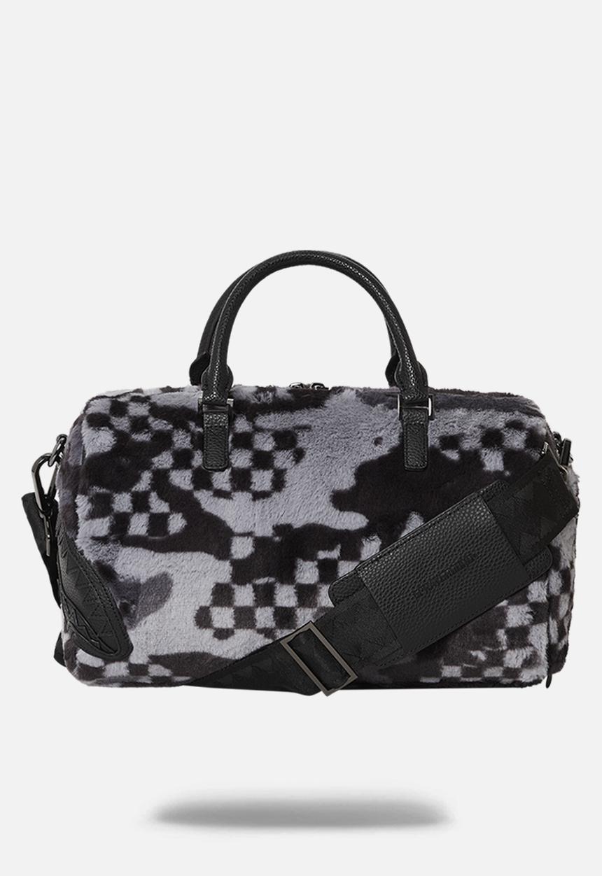 Sprayground - Camo velvet duffel - charcoal