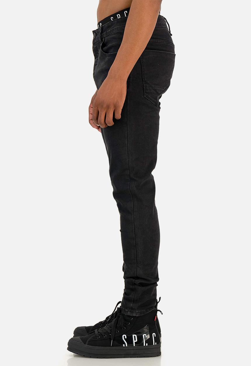S.P.C.C - Black pearl jeans  - black