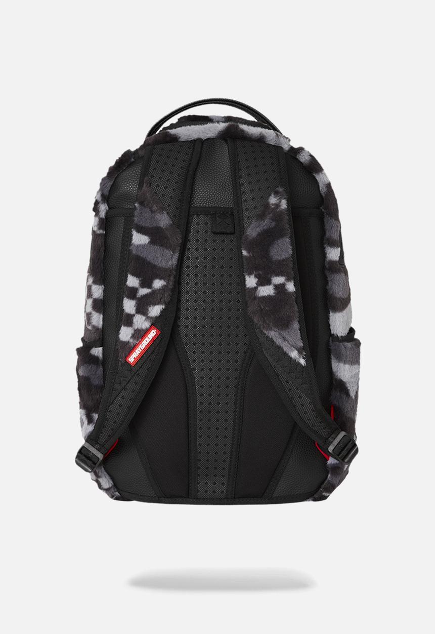 Sprayground - Camo velvet backpack - charcoal