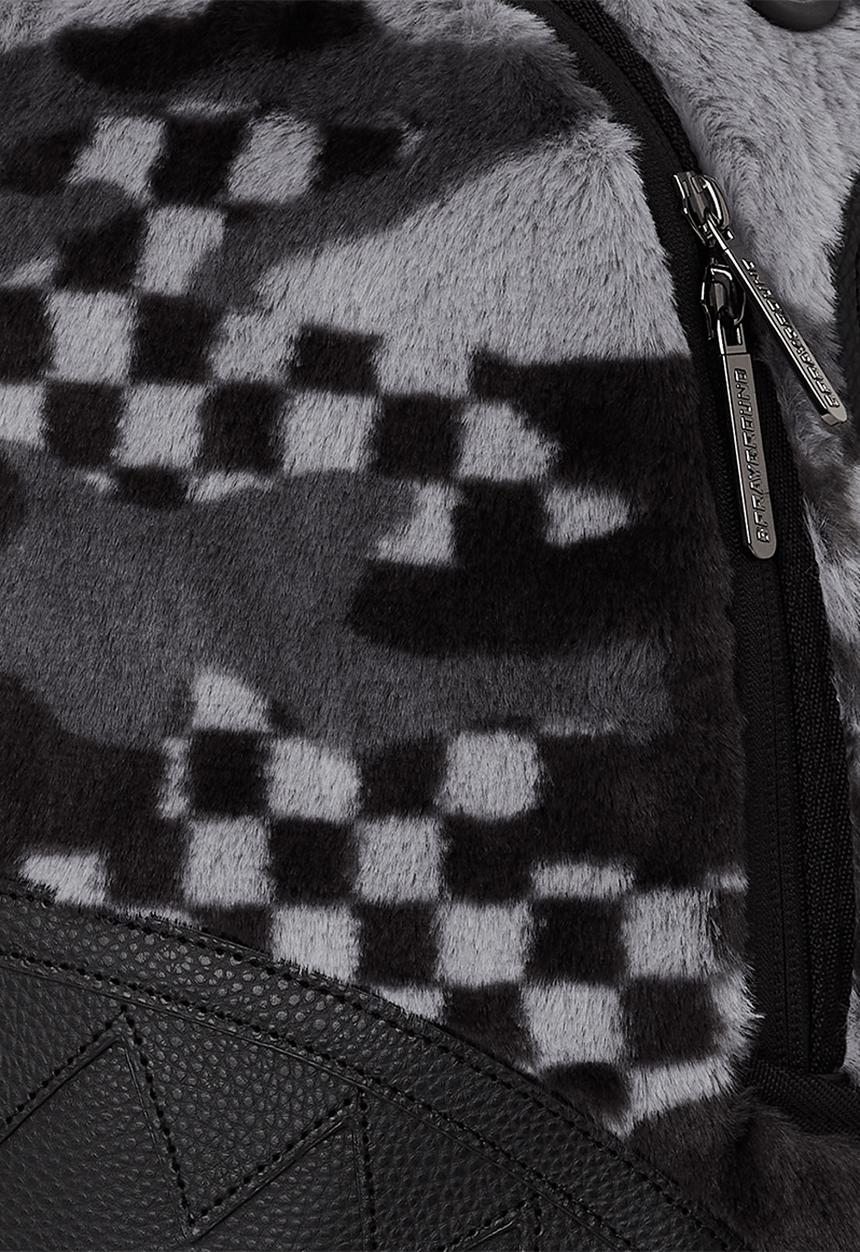 Sprayground - Camo velvet backpack - charcoal