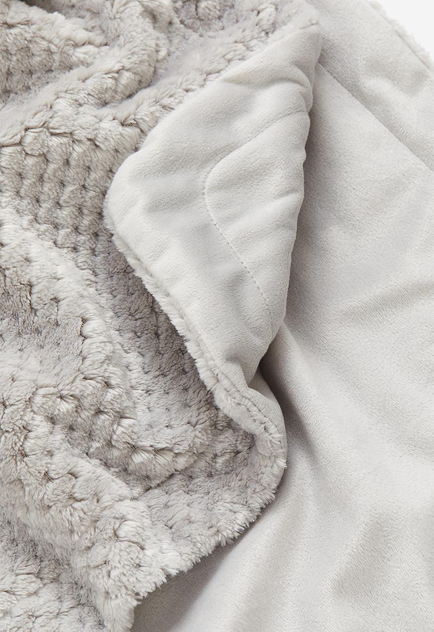 H&M - Fleece blanket - light grey