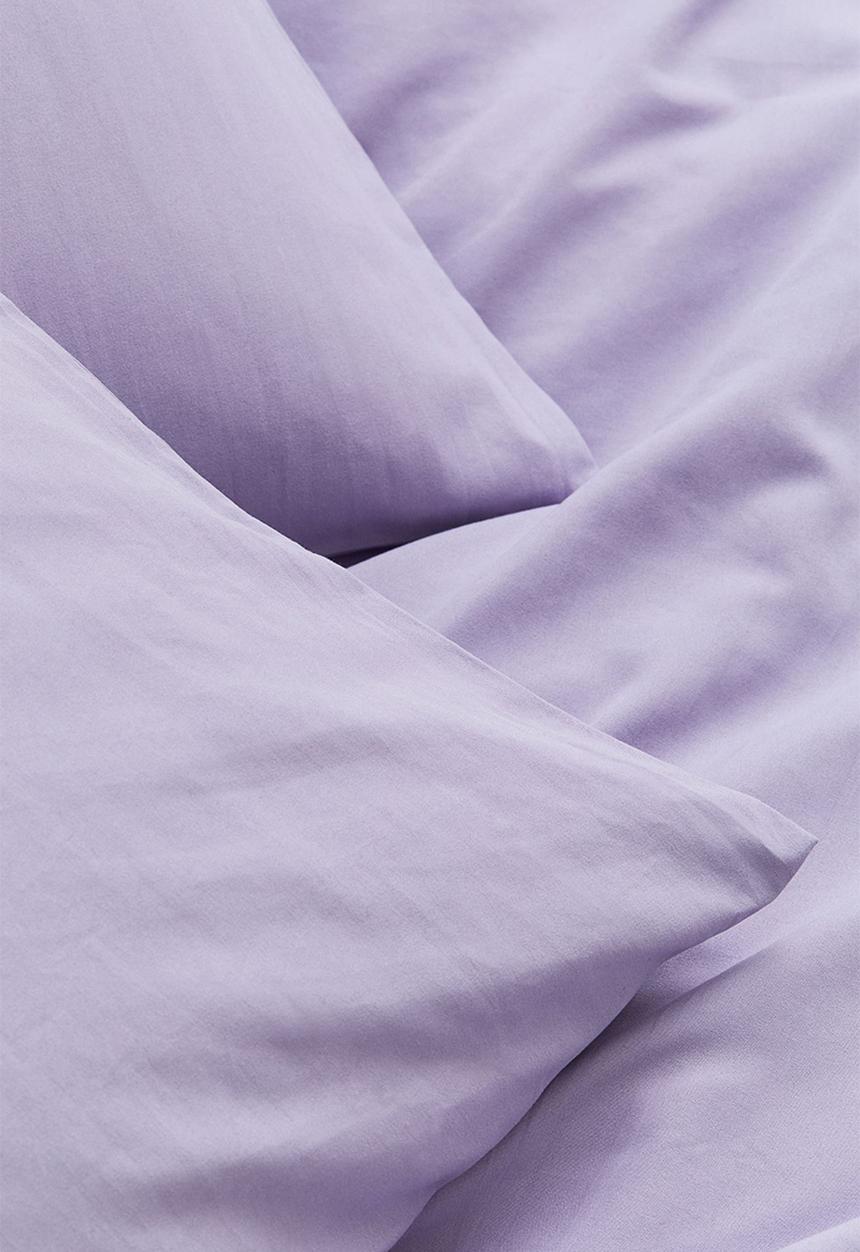 H&M - Double/king duvet cover set - purple